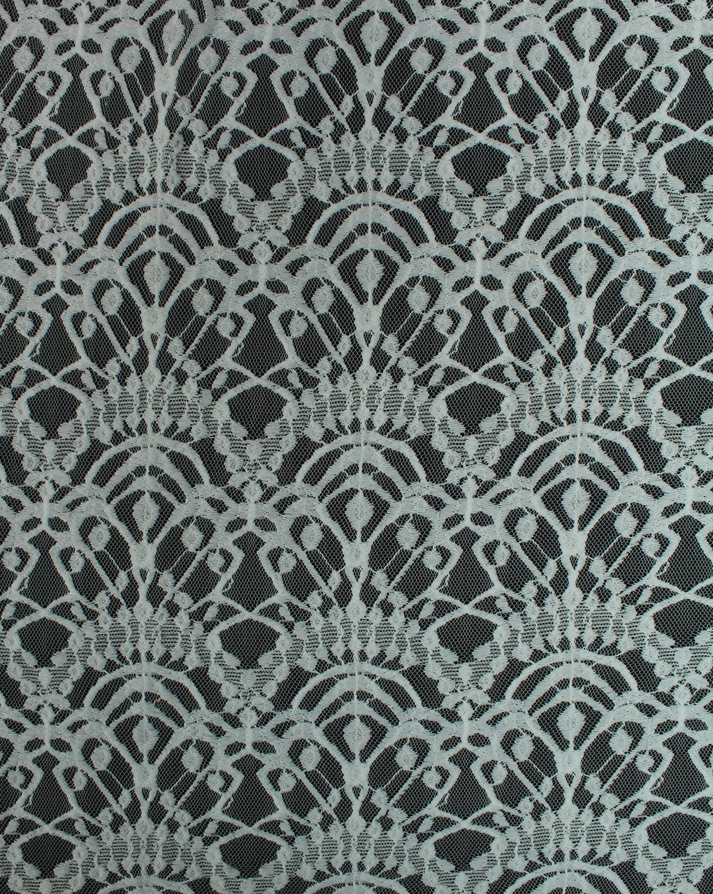 Polyester Abstract Design 5 Lace Cut Work Fabric (RFD)