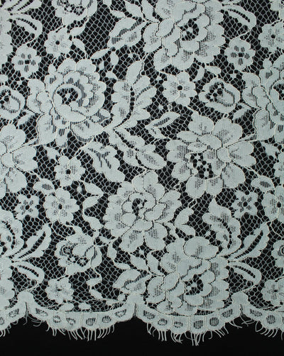 Polyester Floral Design 37 Lace Cut Work Fabric (RFD)