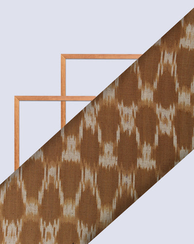 Multicolor Ikat Design Yarn Dyed Cotton Fabric