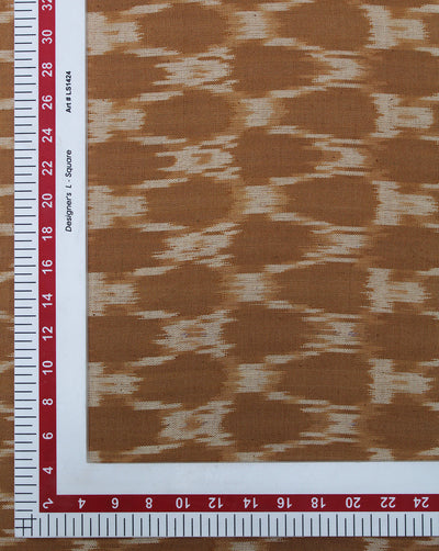 Multicolor Ikat Design Yarn Dyed Cotton Fabric