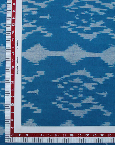 Multicolor Ikat Design Yarn Dyed Cotton Fabric