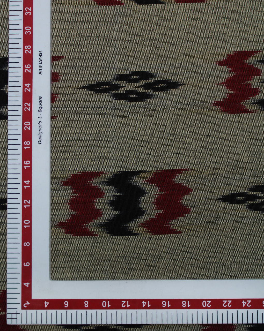 Multicolor Ikat Design Yarn Dyed Cotton Fabric