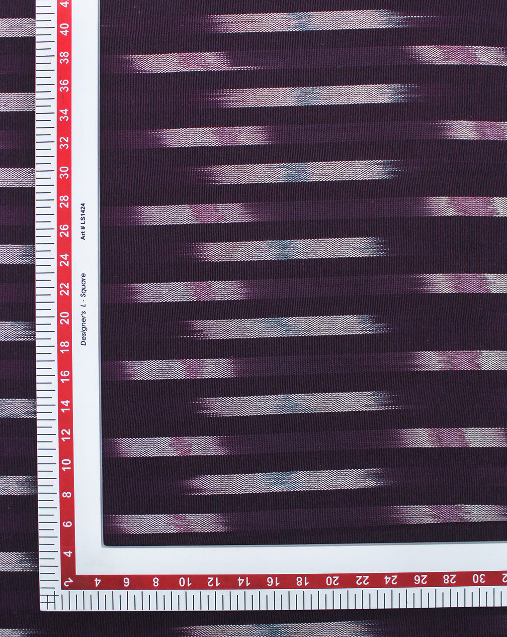 Multicolor Ikat Design Yarn Dyed Cotton Fabric