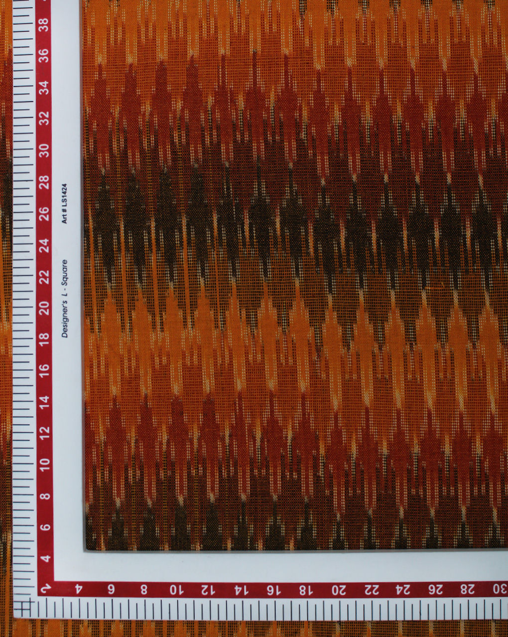 Multicolor Ikat Design Yarn Dyed Cotton Fabric