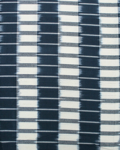Multicolor Ikat Design Yarn Dyed Cotton Fabric