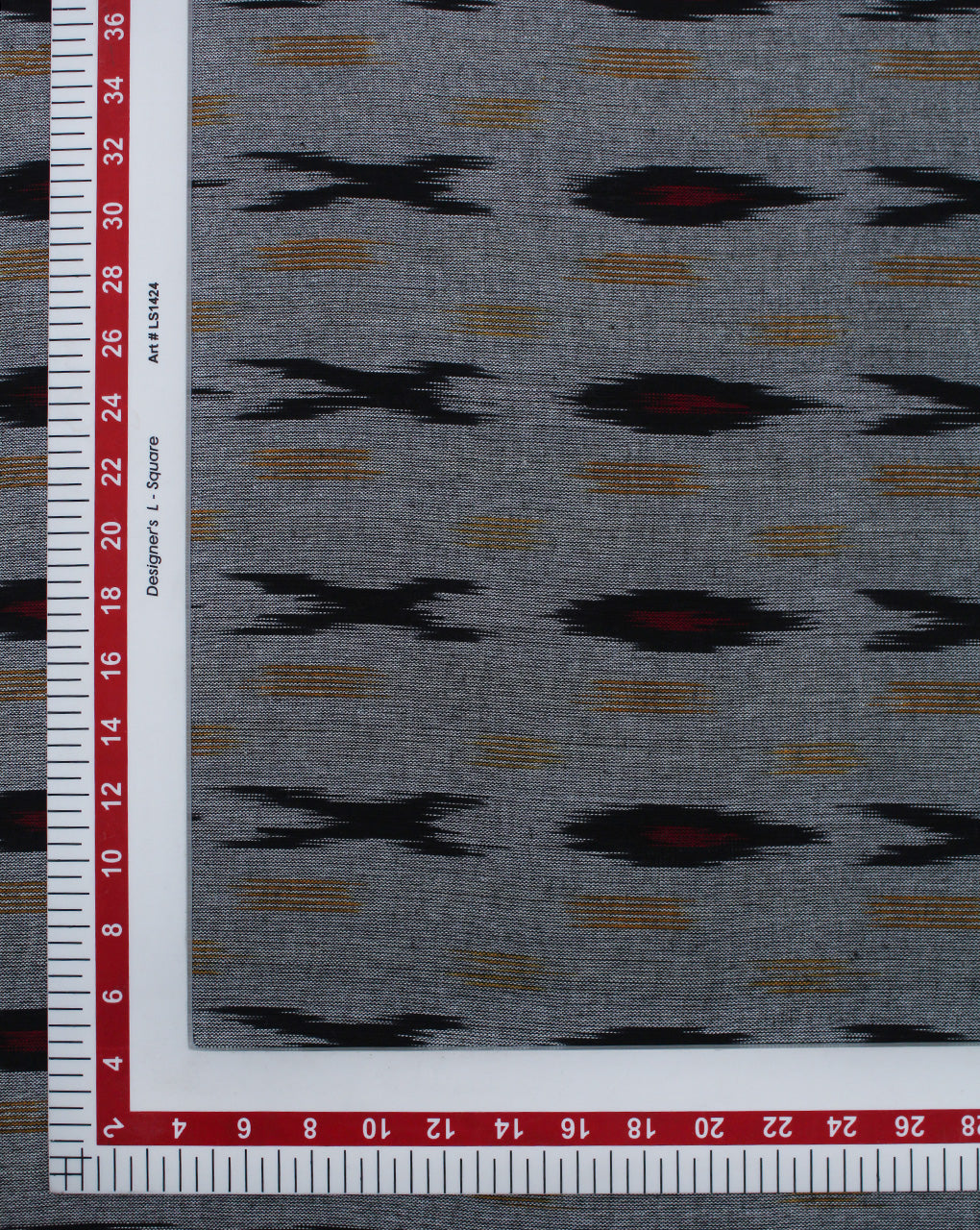 Multicolor Ikat Design Yarn Dyed Cotton Fabric